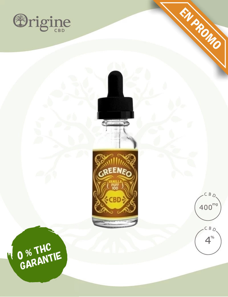 E-liquide Vanilla Puff 400mg 4 % CBD E-liquide Vanilla Puff 400mg 4 % CBD