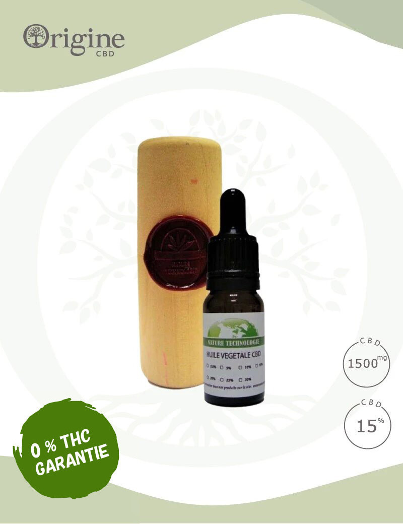 Huile de Chanvre CBD 15% Huile de Chanvre CBD 15%