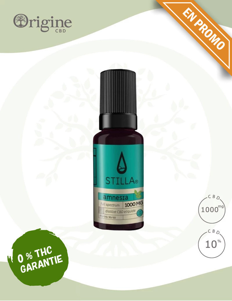 E-liquide Amnésia 1000mg 10 % CBD E-liquide Amnésia 1000mg 10 % CBD