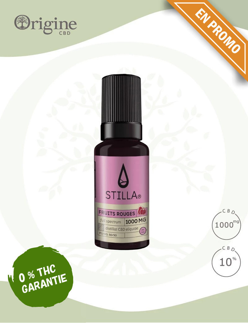 E-liquide Fruits Rouges 1000mg 10 % CBD E-liquide Fruits Rouges 1000mg 10 % CBD