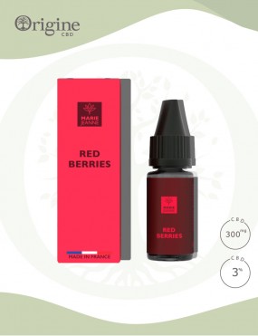 E-liquide Red Berries 300mg 3 % CBD