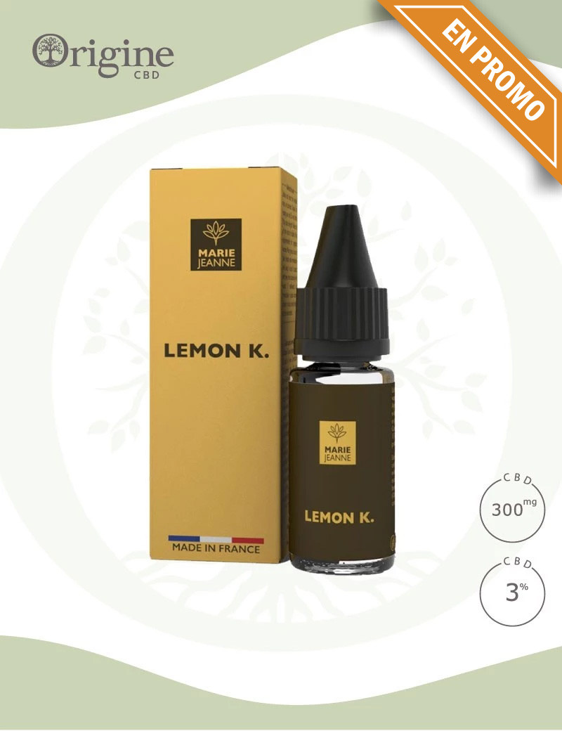 E-liquide Lemon Kush 300mg 3 % CBD