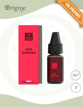 E-liquide Red Berries 300mg 3 % CBD