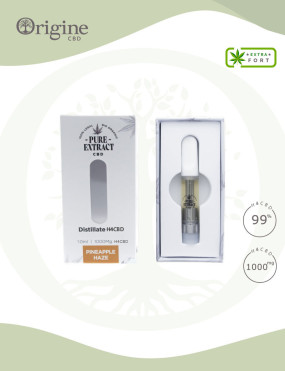 Cartouche H4CBD 1000 MG - 99 % - Pineapple Haze